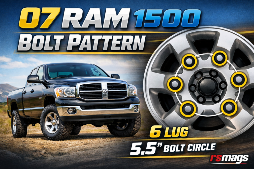 07 ram 1500 bolt pattern