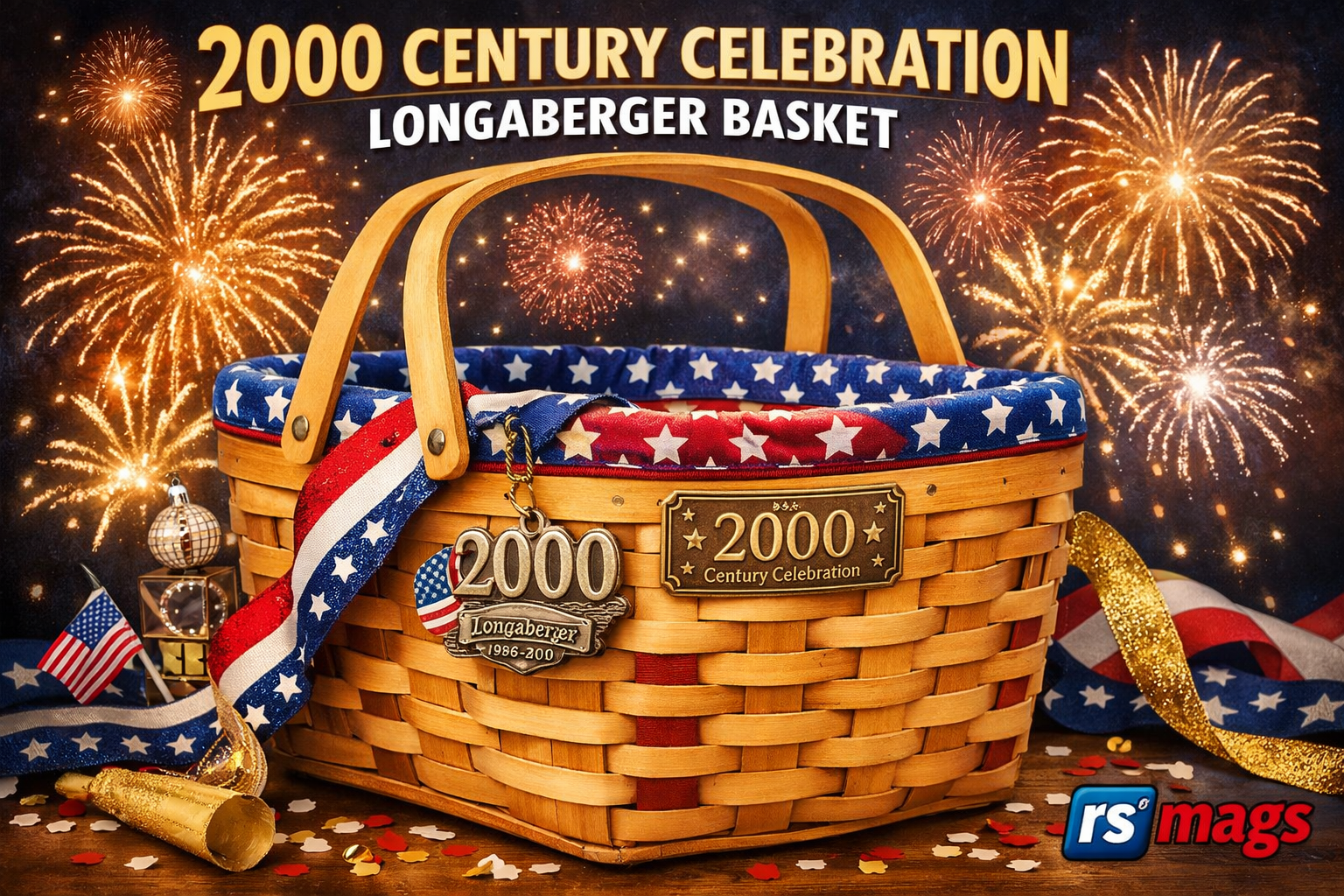 2000 century celebration longaberger basket