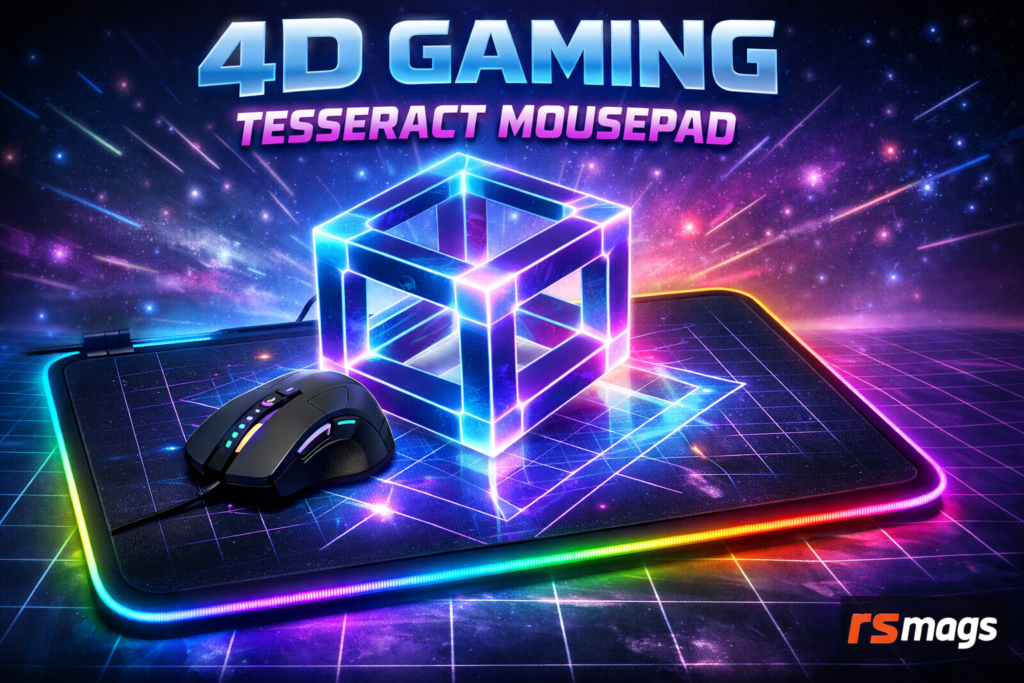 4d gaming tesseract mousepad