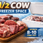 1 2 cow freezer space