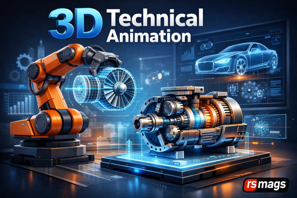 3d technical animation